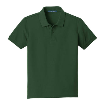 Youth Classic Pique Polo - LIMITED EDITION SHAMROCK